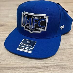 Montreal Impact FC MLS Hat Adjustable‎ NWT Blue Soccer football